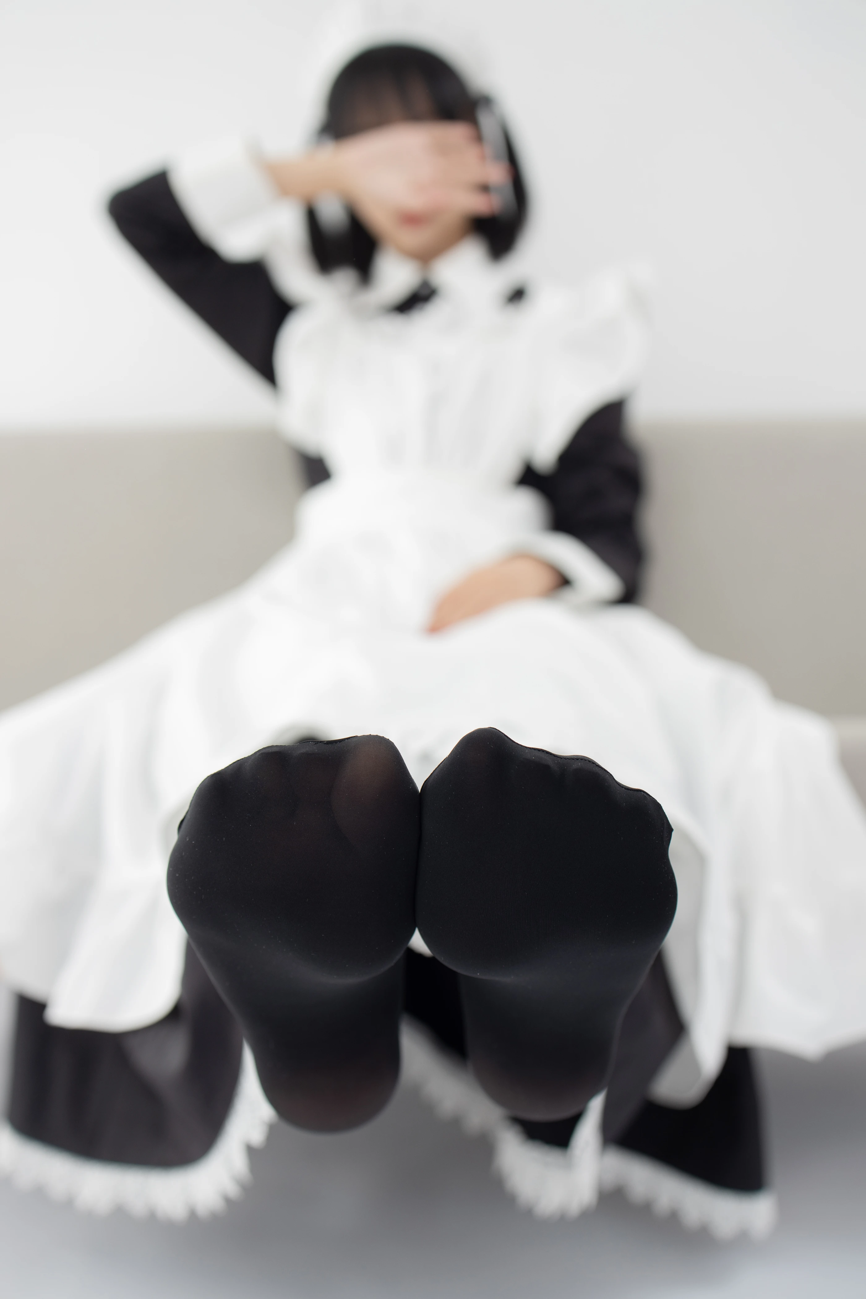 森萝财团 JKFUN-029 卉女仆 踩物 80D黑丝 [67P 1V]插图8